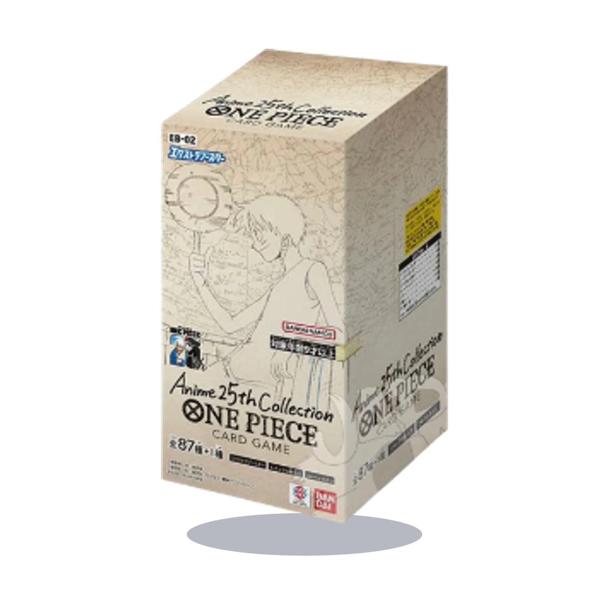 Sealed Japanese EB-02 Anime 25th Collection Extra Booster box